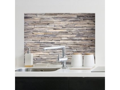 Samolepicí kuchyňský panel Crearreda KP Stones 67213 Kamenná stěna