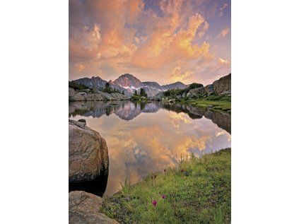 Komar papírová fototapeta Alpenglühen 4-734 Alpská záře, rozměry 184 x 254 cm