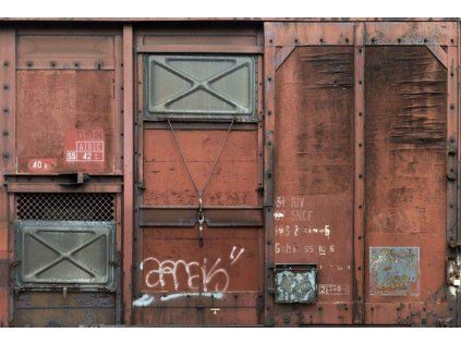 Komar vliesová fototapeta Wagon XXL4-001 Vagón, rozměry 368 x 248 cm