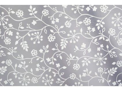 347-8036 Samolepicí fólie d-c-fix samolepící tapeta metalická, květiny, velikost 67,5 cm x 1,5 m