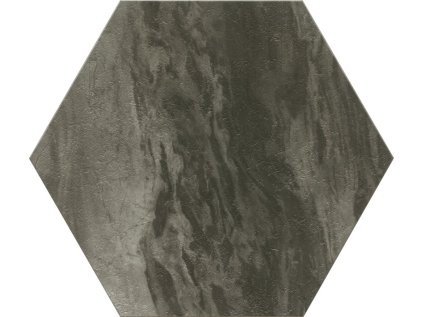 274KT5602 Samolepicí podlahové šestihrany tmavý kámen, D-C-Fix, velikost 30,5 x 26,5 cm