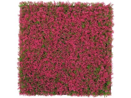 136689 Stěnový květinový panel, 52x52x2,8 cm, design Flora