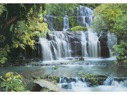 Komar papírová fototapeta 8-256 Pura Kaunui Falls, rozměry 368 x 254 cm