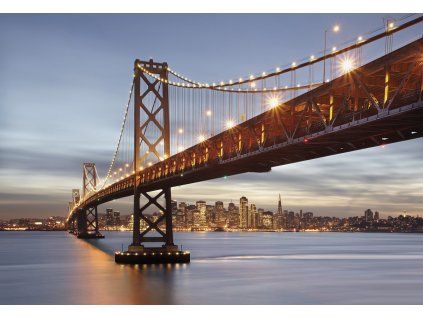 Komar papírová fototapeta 8-733 Bay Bridge, rozměry 368 x 254 cm