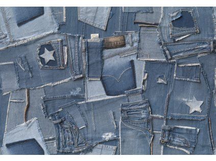 Komar papírová fototapeta 8-909 Jeans, rozměry 368 x 254 cm