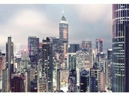 Komar papírová fototapeta Skyline 8-913 Mrakodrapy, rozměry 368 x 254 cm
