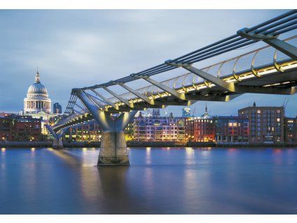 Komar papírová fototapeta 8-924 Millennium Bridge, rozměry 368 x 254 cm