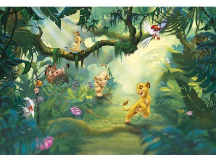 Komar papírová fototapeta 8-475 Lion King Jungle, rozměry 368 x 254 cm