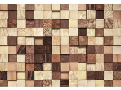 Komar papírová fototapeta 8-978 Lumbercheck, rozměry 368 x 254 cm