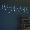Samolepicí dekorace Crearreda WA M Hanging Stars 79227 Svítící zavěšené hvězdy
