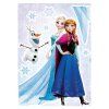 Komar samolepicí dekorace Disney Ledové království - Frozen Sisters 14046