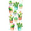Samolepicí dekorace Crearreda CR S Cactus 59615 Kaktus