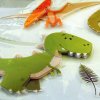 Samolepicí dekorace Crearreda 3L M 14504 Dinosauři
