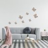 Nástěnná 3D dekorace Crearreda SD Copper Butterflies 24016 Mědění motýli