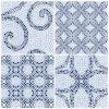 274KT5072 Samolepicí podlahové PVC dlaždice D-C-Fix, motiv římská mozaika, velikost 30,5x30,5 cm