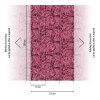 Tapetový stěnový panel / vliesová tapeta  79145-8, role 8,80x0,53 m, barva fialová, černá, růžová