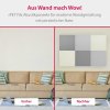 136738 Stěnový akustický panel, materiál  rPET-plsť