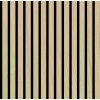 136699 Akustický nástěnný panel z pravého dřeva s dubovou dýhou,52x52x1 cm
