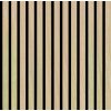 136699 Akustický nástěnný panel z pravého dřeva s dubovou dýhou,52x52x1 cm