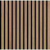 136705 Akustický nástěnný panel z pravého dřeva s dubovou dýhou, 52x52x1 cm