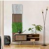 136729 Stěnový akustický panel, 52x52x1 cm, materiál  přírodní kámen