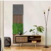 136722 Stěnový akustický panel, 104x52x0,7 cm, materiál  přírodní kámen