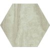 274KT5601 Samolepicí podlahové šestihrany Travertine D-C-Fix, velikost 30,5 x 26,5 cm