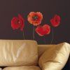 Samolepicí dekorace Crearreda WA M Poppies 54101 Vlčí máky