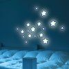 Samolepicí dekorace Crearreda FM M Glow Star 54506 Svítící hvězdy