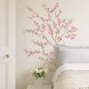 Samolepicí dekorace Crearreda WA XL Peach Branch 57101 Kvetoucí větev broskve