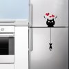 Samolepicí dekorace Crearreda WA XS Cat&Fish 59002 Kočka s rybou