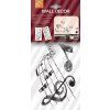Samolepicí dekorace Crearreda WA S Music 59160 Hudební motiv